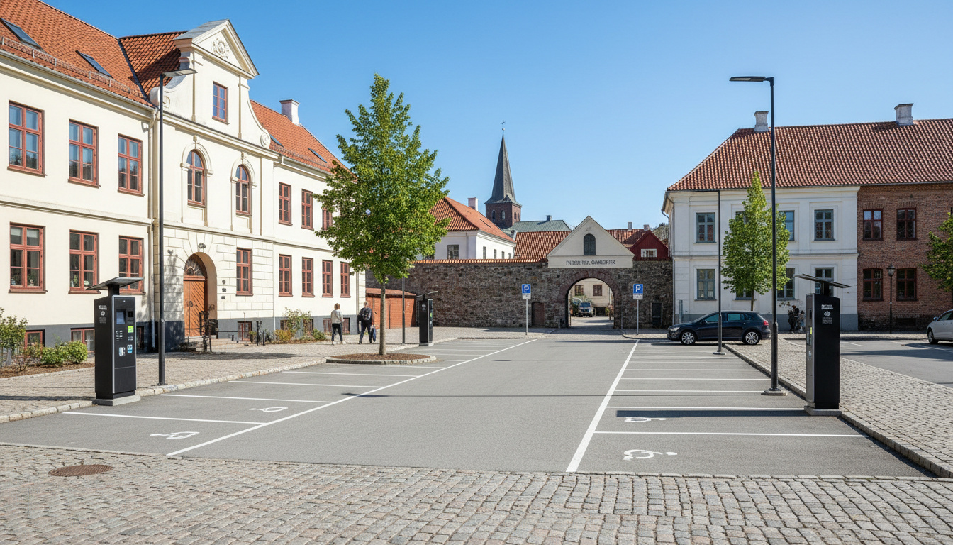Parkering Gamlebyen Fredrikstad Guide